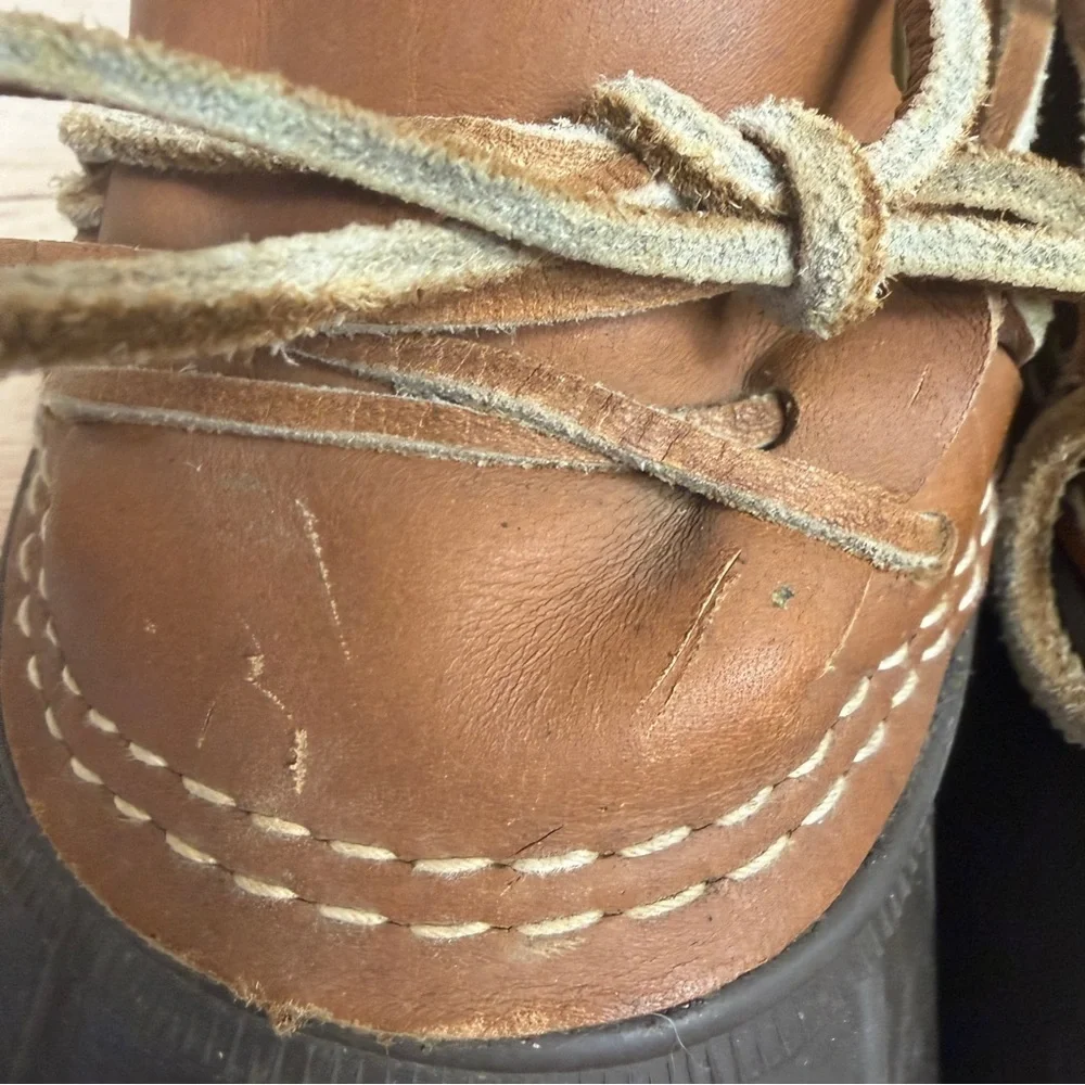 L.L.Bean Rubber Mocs duck boots. 11.5